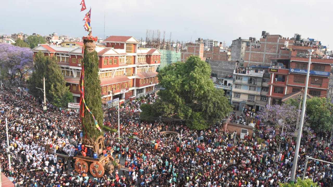 रातो मछिन्द्रनाथ रथ तान्न सुरू