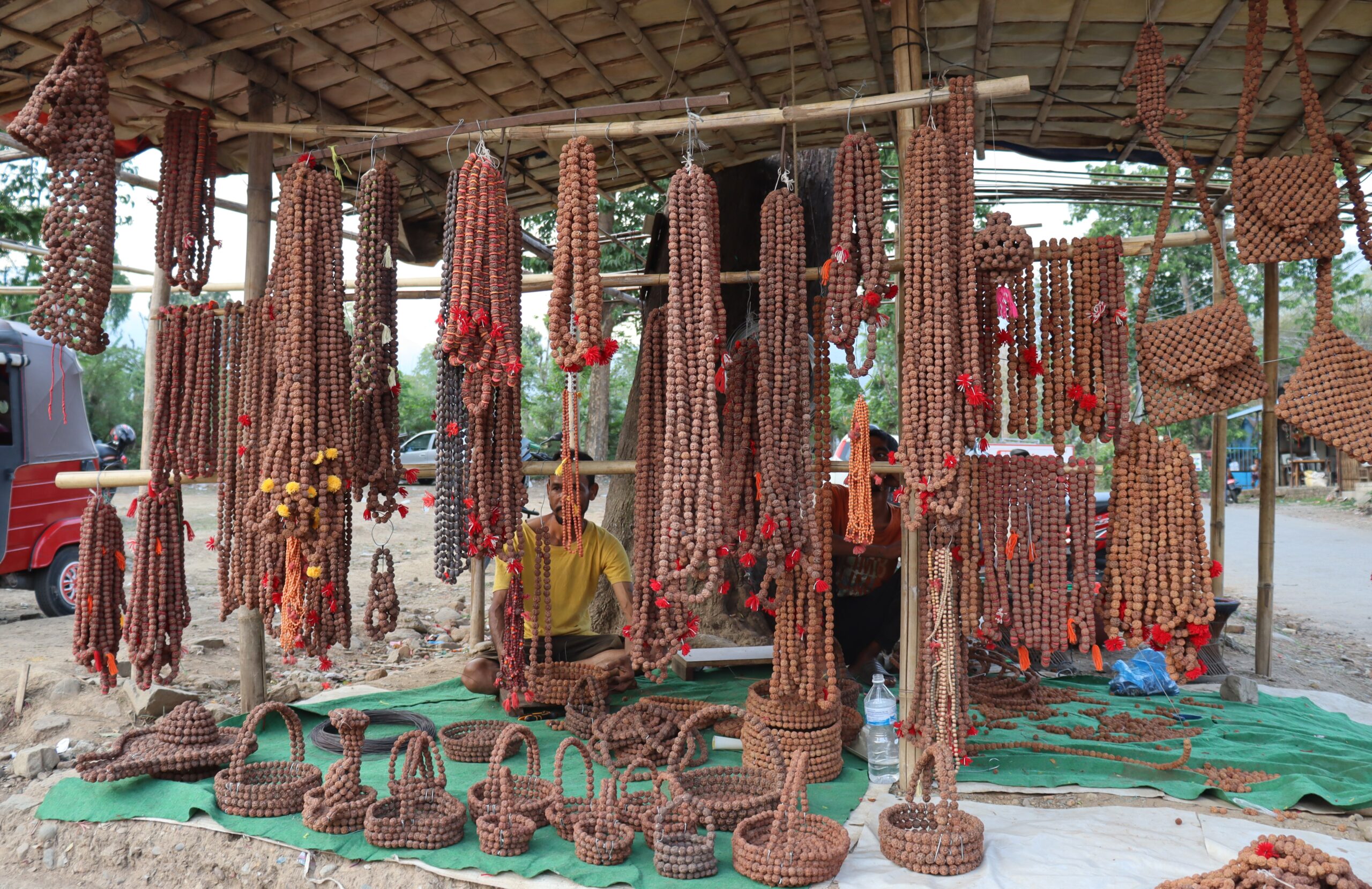 रुद्राक्षको व्यापारबाट मनग्य आम्दानी गर्दै सन्तोष