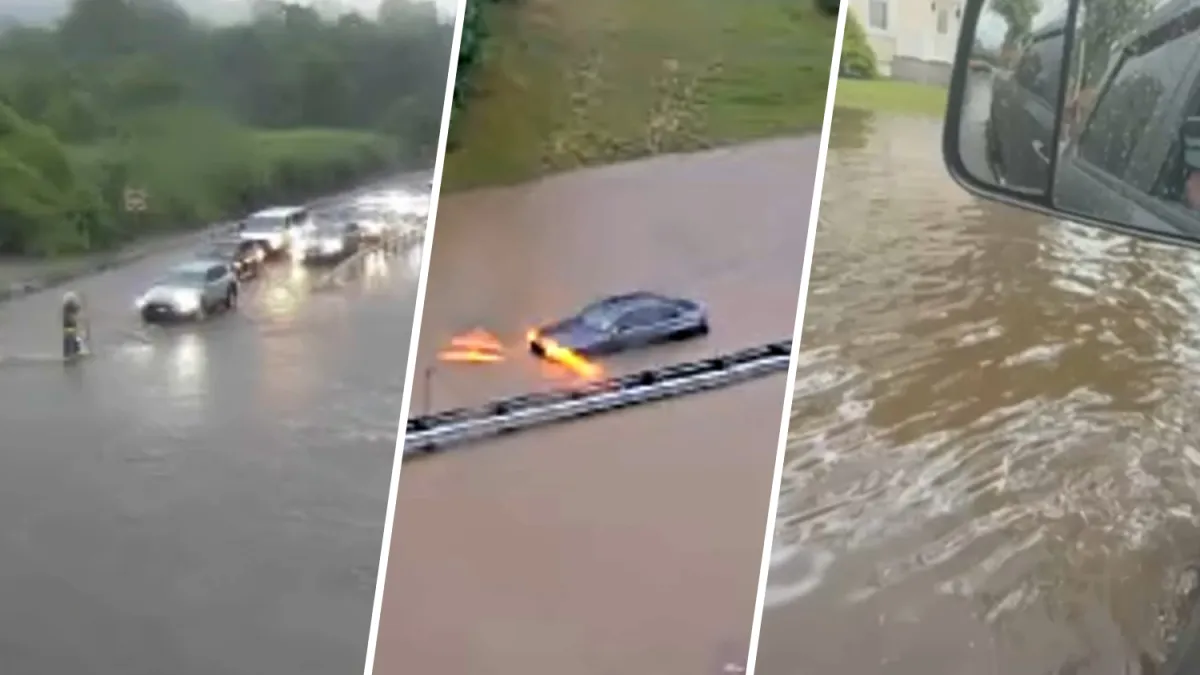 तीव्र वर्षाले न्यूयोर्क, न्यूजर्सी र कनेक्टिकटका सडक जलमग्न, यातायात ठप्प