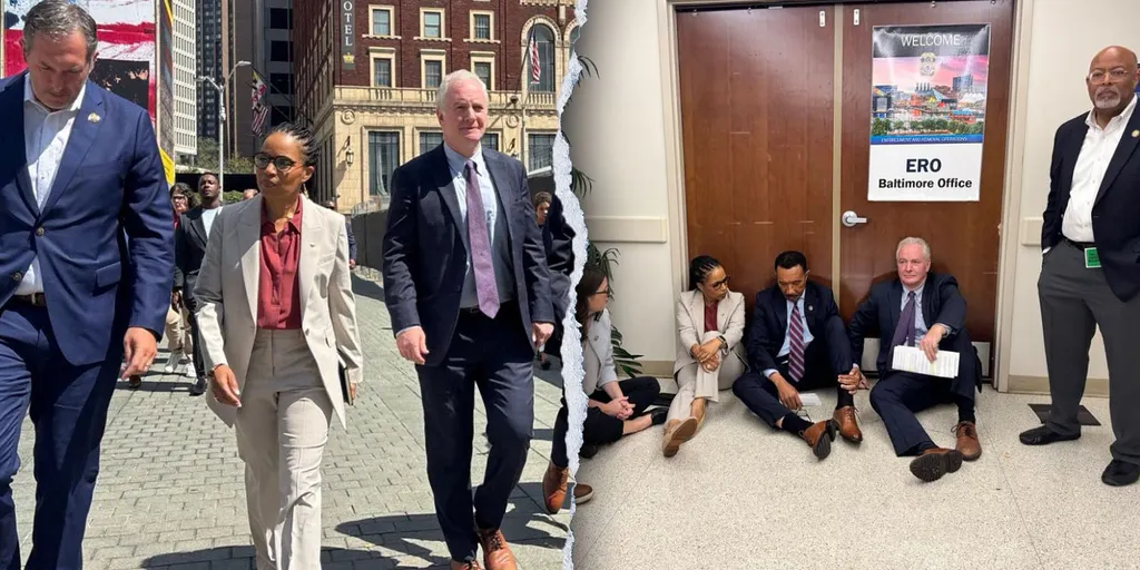 मेरील्यान्डकी सिनेटरले ICE कार्यालयलाई ‘अन्धकारमा लुकेको दुष्टता’ भन्दै आलोचना, संघीय प्रतिनिधिहरूलाई भ्रमणबाट रोकियो