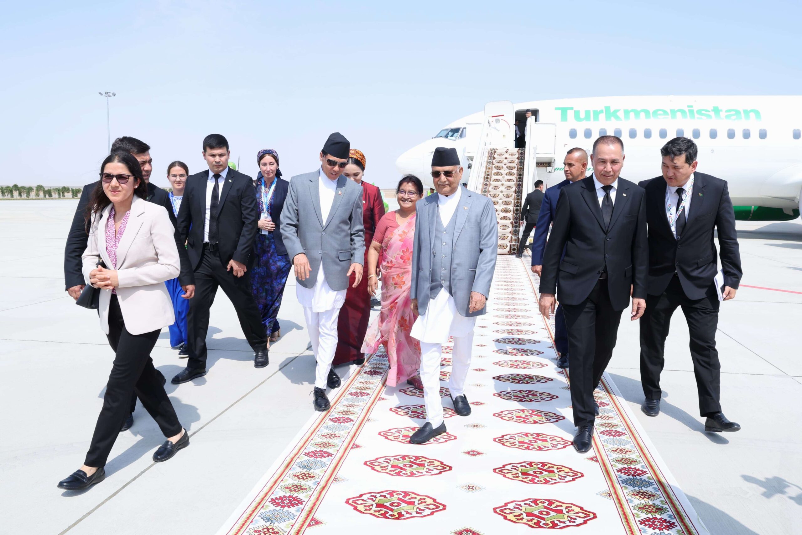 यस्तो छ प्रधानमन्त्री ओलीको तुर्कमेनिस्तानमा आजका कार्यक्रम