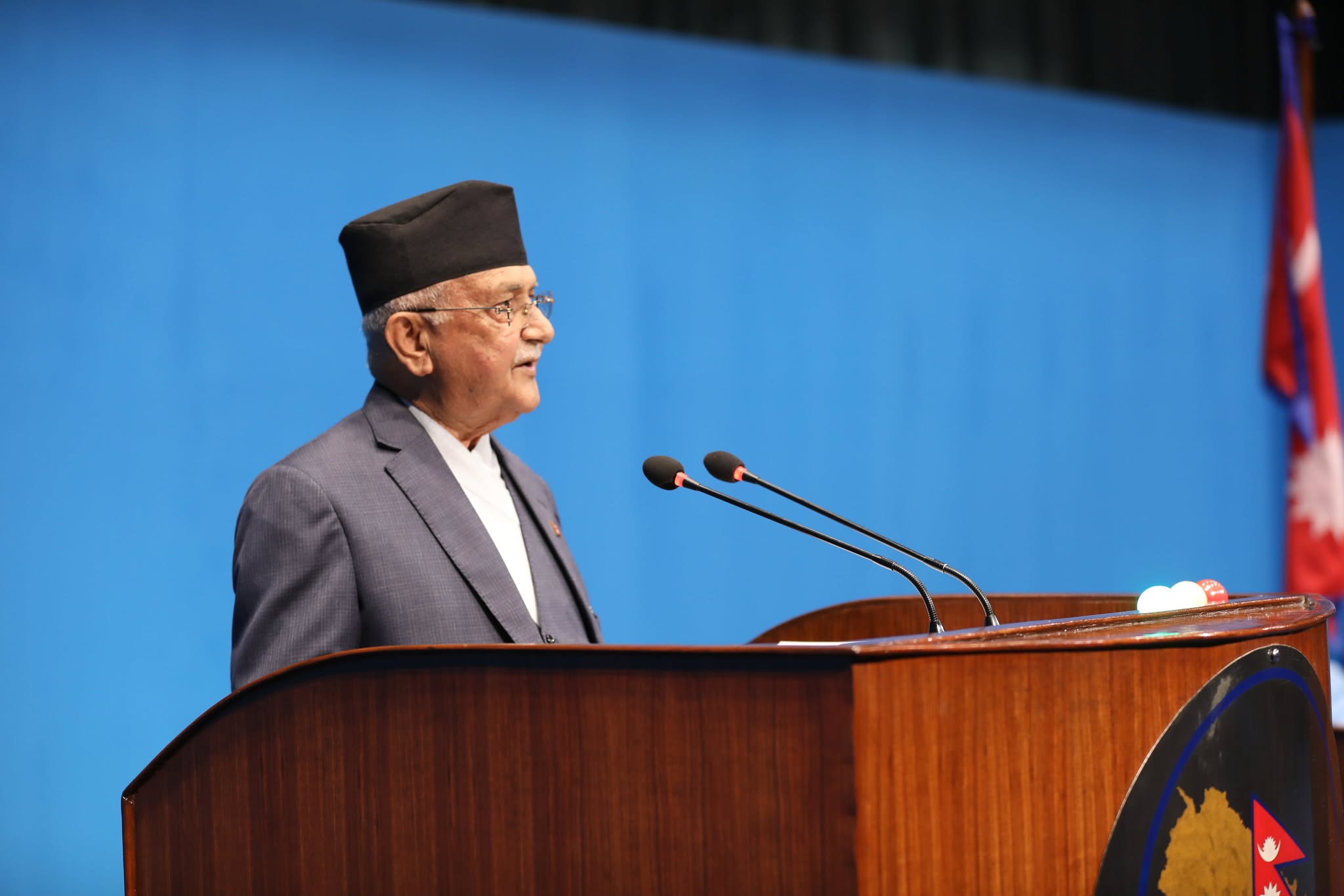 रवि लामिछानेमाथि राजनीतिक प्रतिशोध भएको भन्ने जबर्जस्त भाष्य बनाउन खोजिएको छ : प्रधानमन्त्री ओली