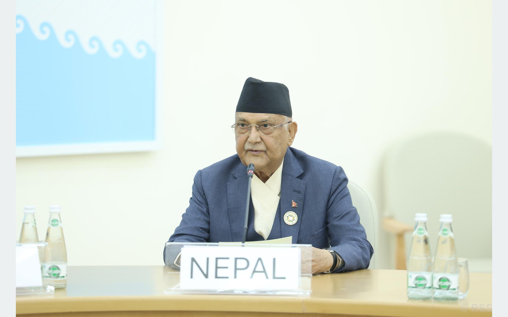 हिमनदी पग्लने क्रम रोक्न मिलेर काम गर्न विश्व समुदायलाई प्रधानमन्त्रीको आग्रह