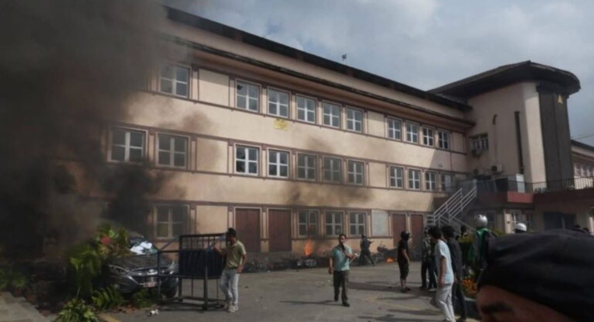 जेन-जी प्रदर्शनः सर्वोच्च अदालतमा पनि आगजनी