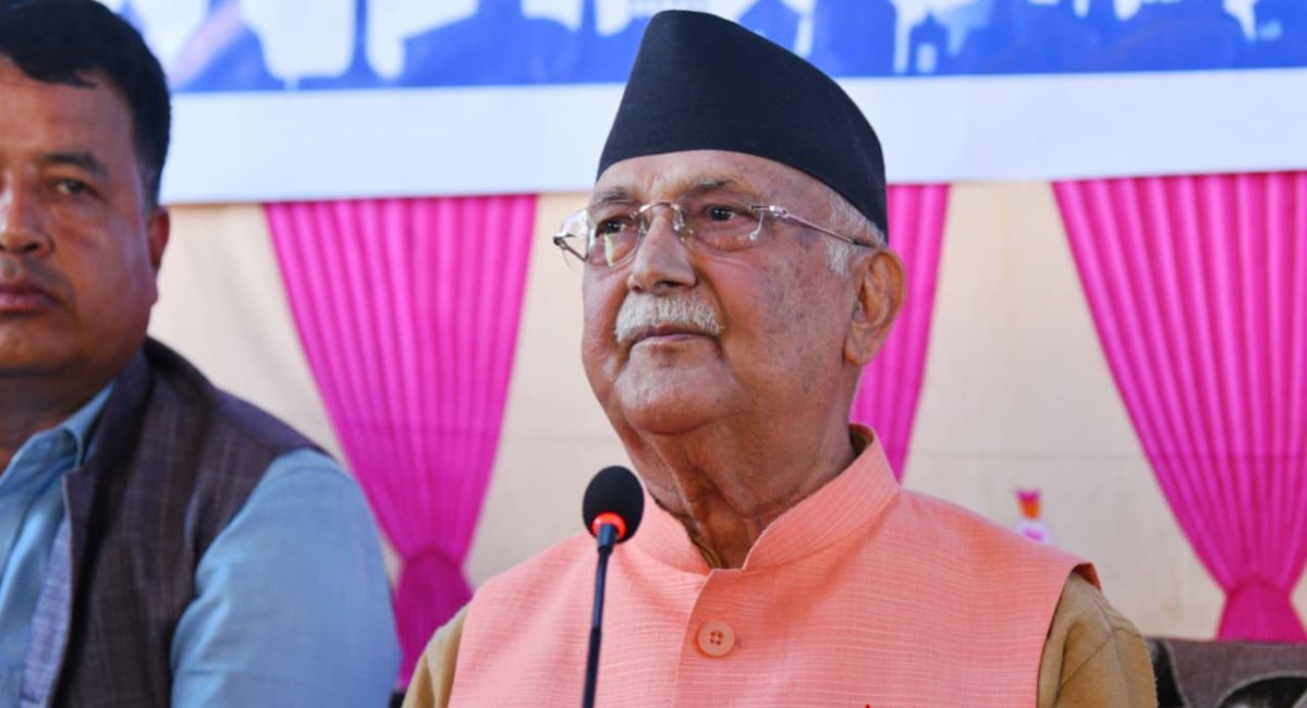 ओलीको प्रश्न : ‘हाहु’ गरेको सरकारलाई देश जिम्मा लगाएर हामी विदेश भाग्छौं ?