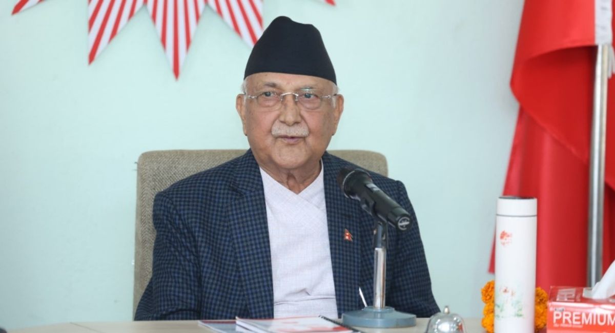 संविधानमाथि ठूलो आक्रमण भएको छ : अध्यक्ष ओली