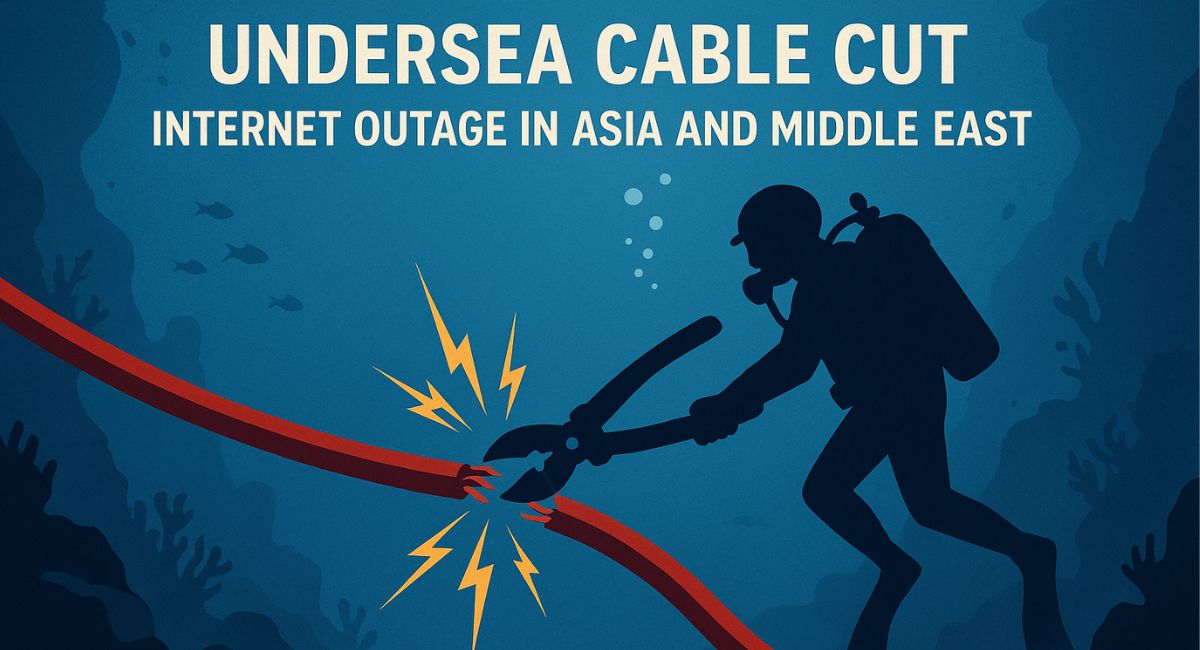 लाल सागरमा अन्डरसी केबल काटिँदा एसिया र मध्यपूर्वमा इन्टरनेट अवरुद्ध