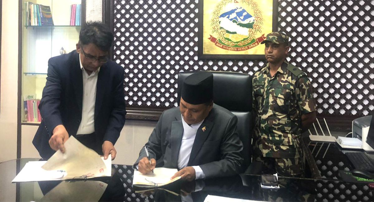 आगजनी भएका संरचनाको दशैँअघि नै रङरोगन गरिने