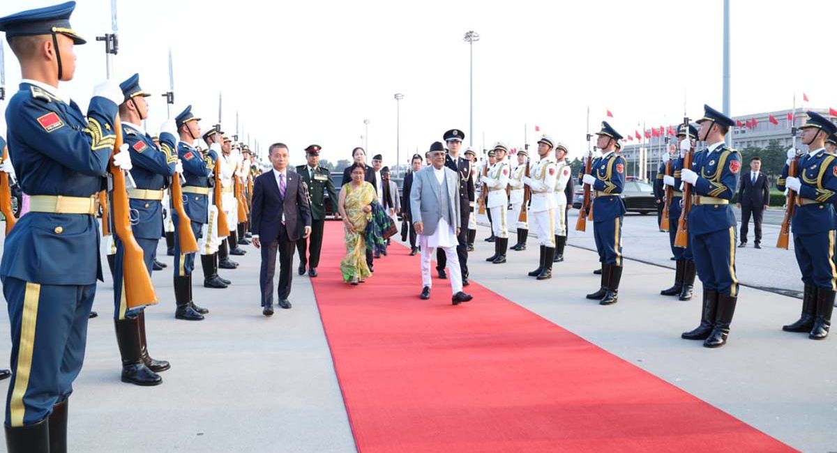 प्रधानमन्त्री ओली चीन भ्रमण सम्पन्न गरी स्वेदश प्रस्थान