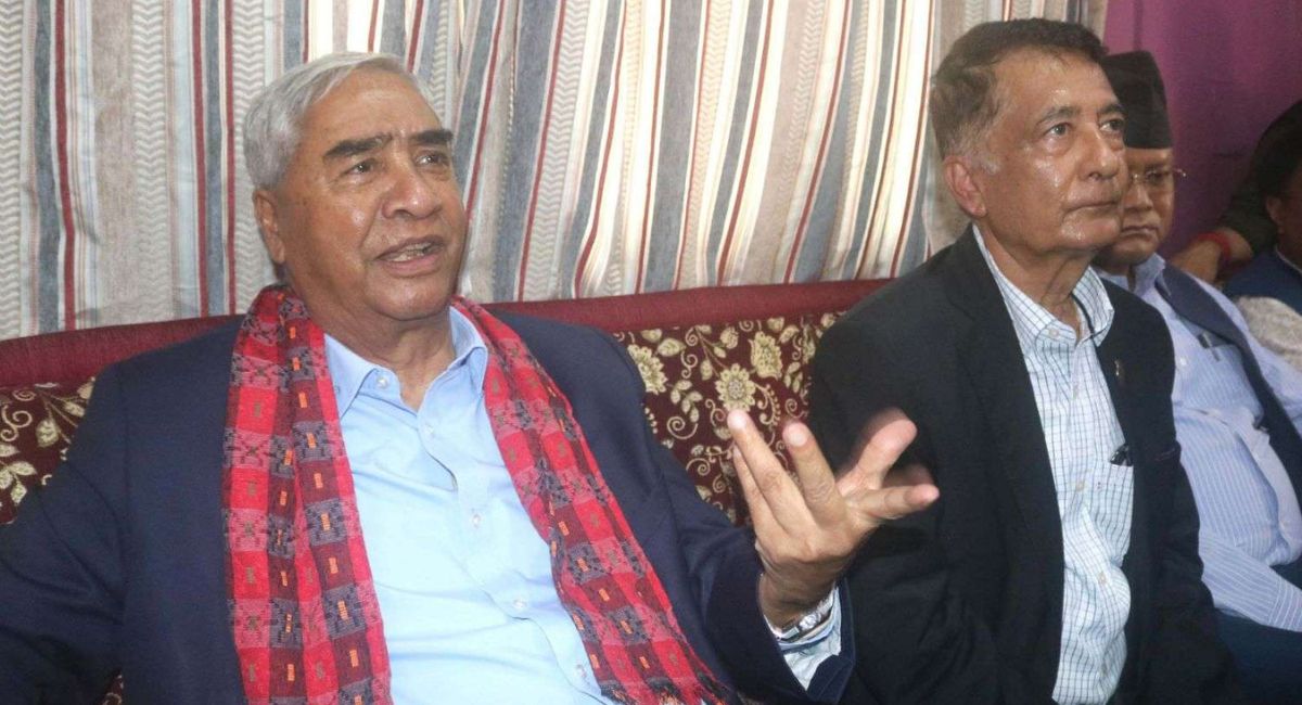 पूर्वराष्ट्रपति–उपराष्ट्रपतिमा राजनीतिक सक्रियता रोक्ने संवैधानिक प्रावधान छैन : देउवा