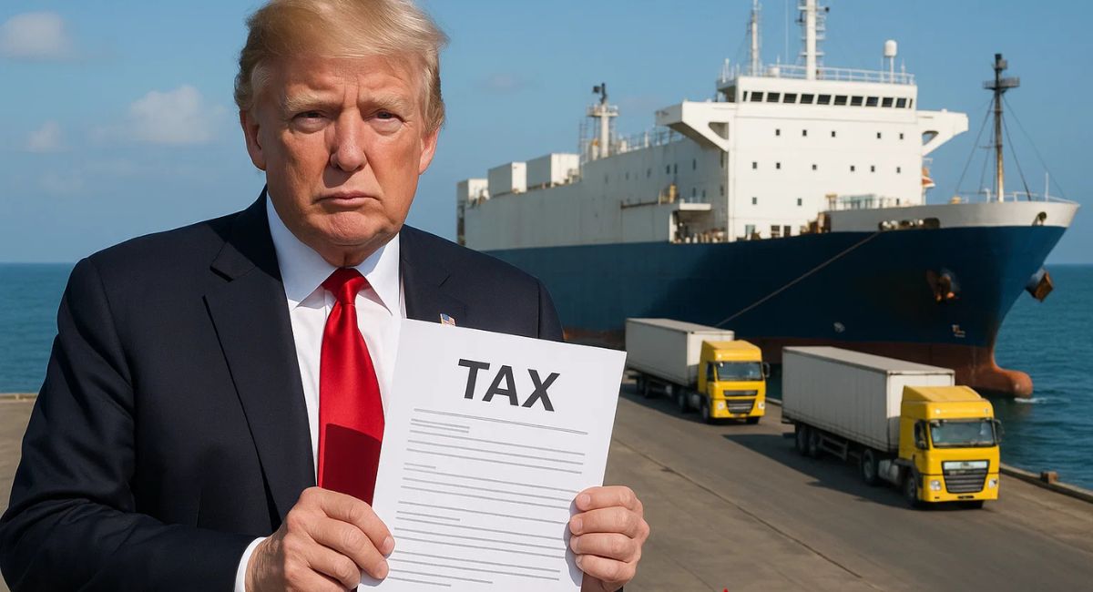 नोभेम्बरदेखि अमेरिकामा आउने मध्यम र ठूला ट्रकहरूमा २५ प्रतिशत कर लगाउने ट्रम्पको घोषणा
