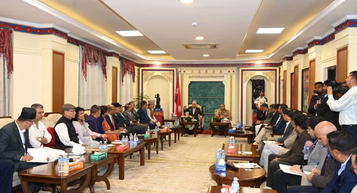 देश, जनता, लोकतन्त्र र संविधानको रक्षाका लागि चुनावमा लाग्न राष्ट्रपति पौडेलको आग्रह