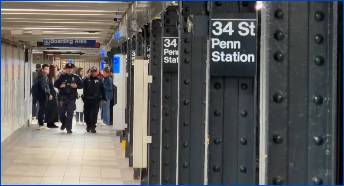 न्यूयोर्कको रेल स्टेशनमा नवजात शिशु फेला