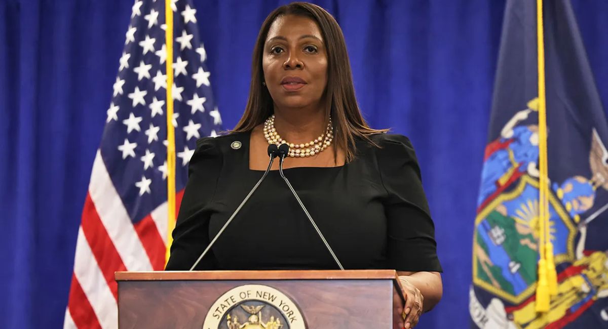 न्यूयोर्ककी एटर्नी जनरल लेटिसिया जेम्समाथि बैंक ठगीको अभियोग