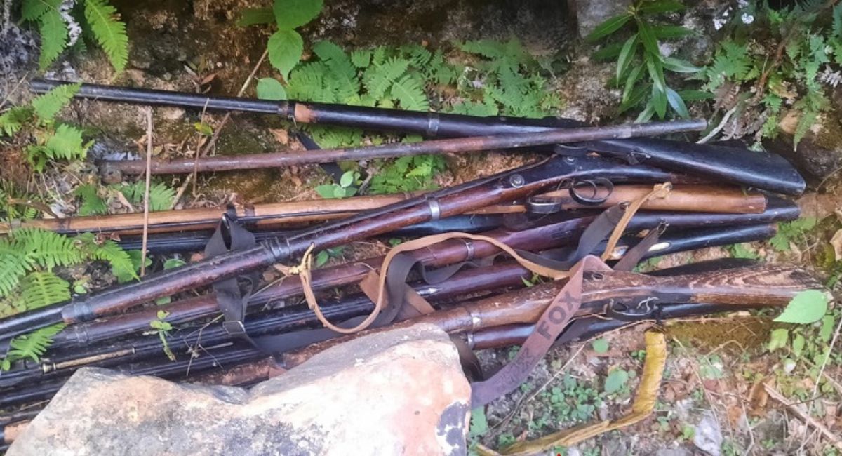 हराएको ३०३ राइफल दमकमा फेला