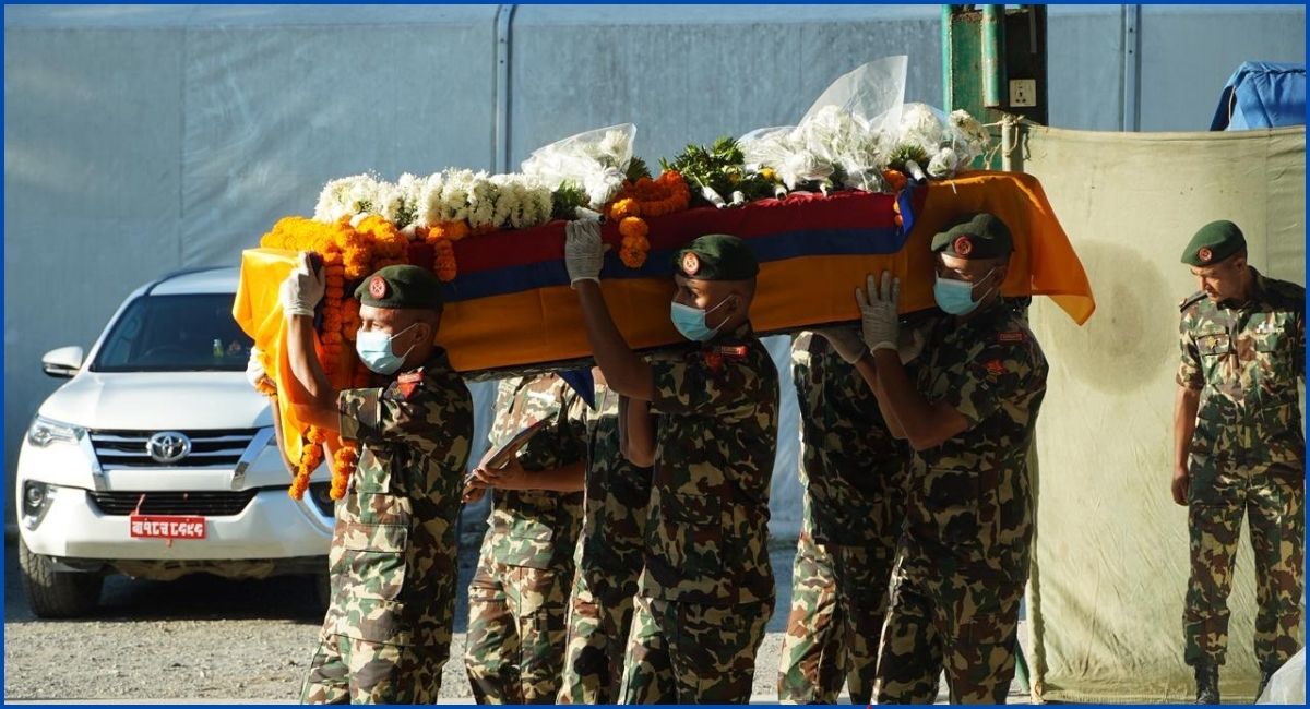 विपिन जोशीको पार्थिव शरीर कञ्चनपुर लगियो