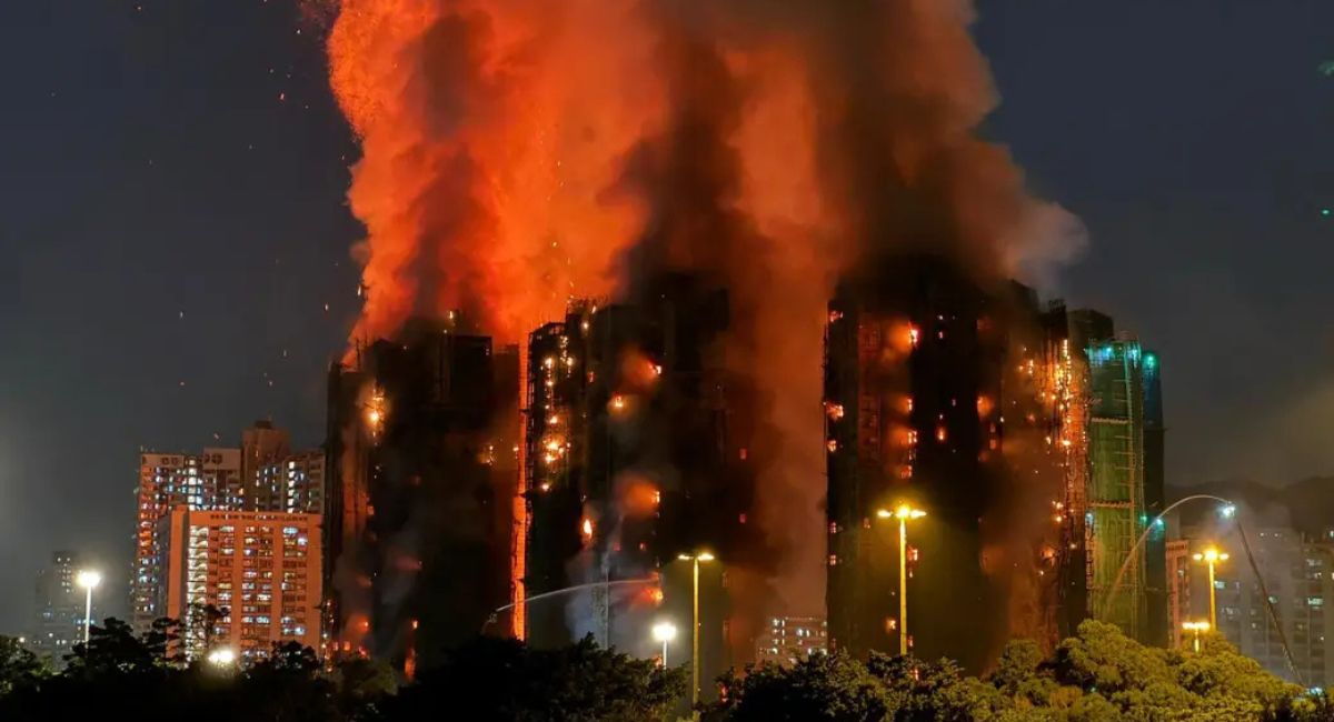 हङकङ आवासीय भवनमा आगलागी, मृतक १२८ पुगे