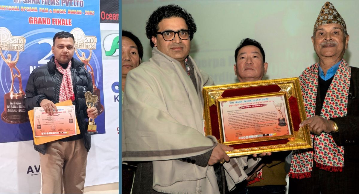 दोस्रो ओप्सना फिल्म एण्ड म्युजिक अवार्ड सम्पन्न, कलाकार तथा सर्जकलाई सम्मान