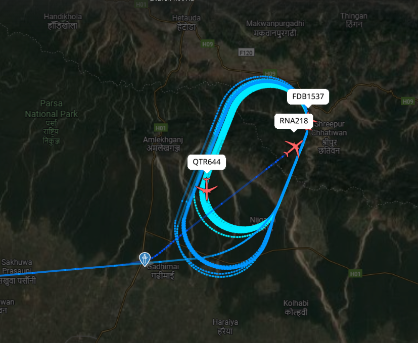 त्रिभुवन विमानस्थल बन्द : उडान–अवतरण रोकिए