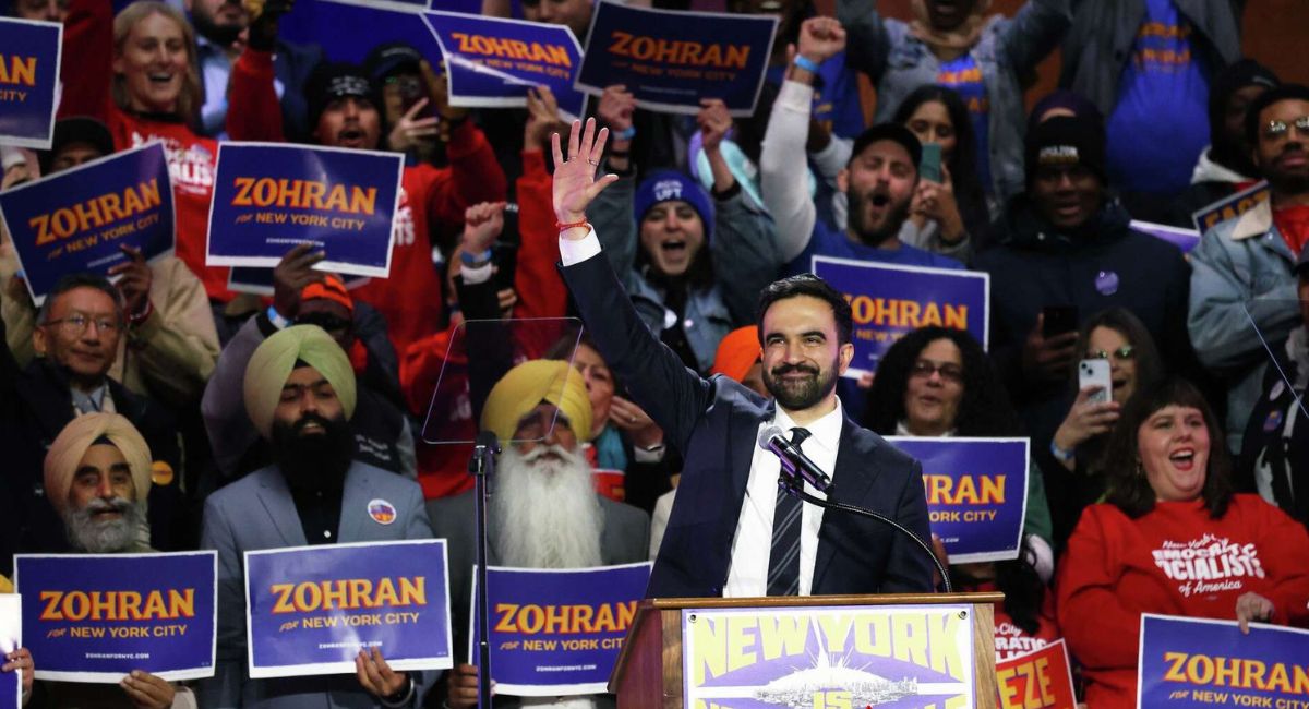 न्यूयोर्कको मेयर चुनावमा जोहरन मम्दानीको दृश्यात्मक अभियान