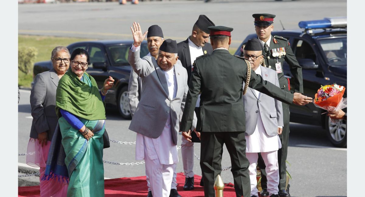 राष्ट्रपति पौडेल कतारतर्फ प्रस्थान