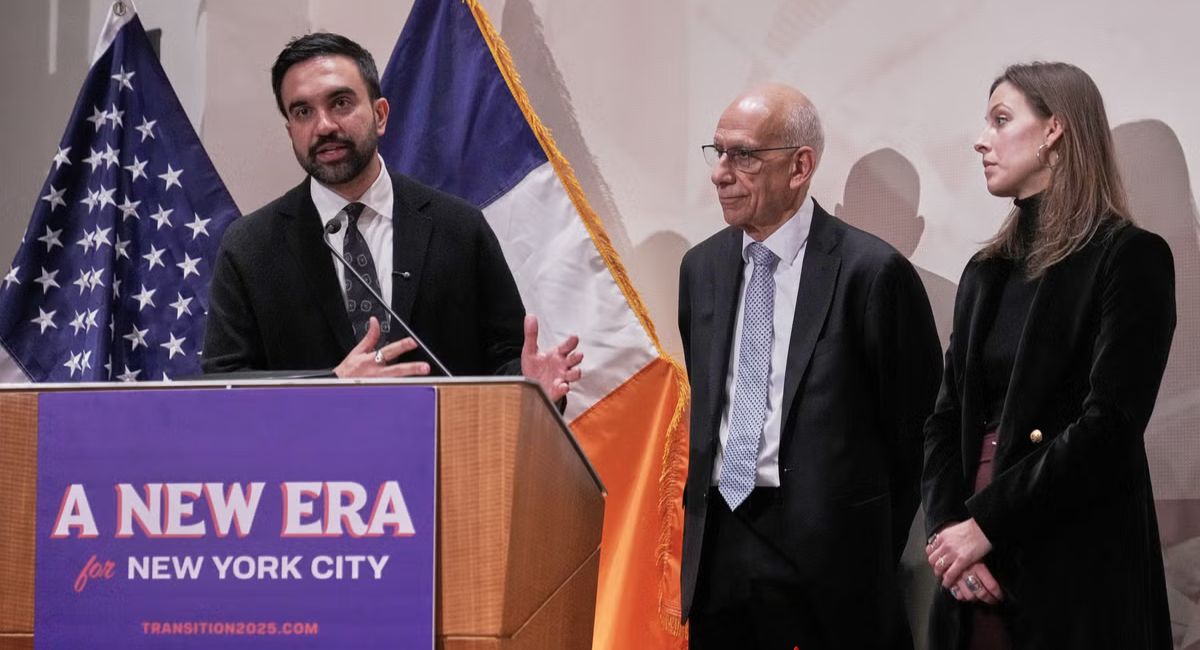 न्यूयोर्क सिटीका नवनिर्वाचित मेयर मम्दानीले गरे अनुभवी बजेट विज्ञलाई उपमेयर नियुक्त