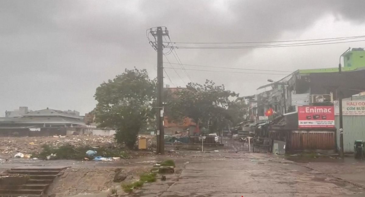 ‘कालमेगी’ आँधीका कारण भियतनाममा वितण्डा, लाखौं घरपरिवार प्रभावित