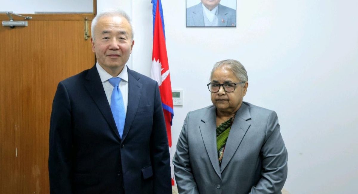 प्रधानमन्त्री कार्कीसँग जापानी राजदूतको शिष्टाचार भेट