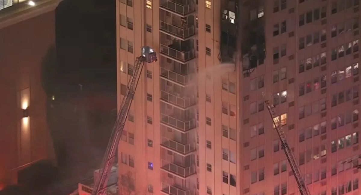 एटलान्टिक सिटीको अपार्टमेन्टमा भीषण आगलागी