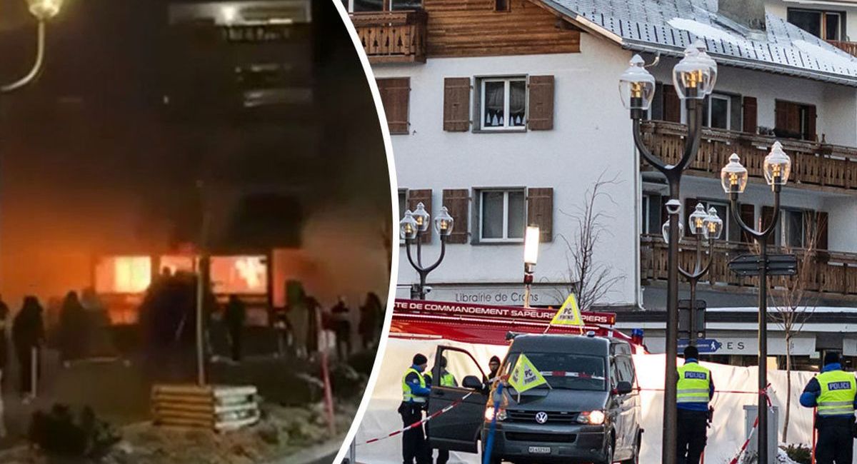 स्वीस रिसोर्टमा नयाँ वर्षको उत्सवमा भयानक आगलागी: ४० जनाको मृत्यु, १०० बढी घाइते