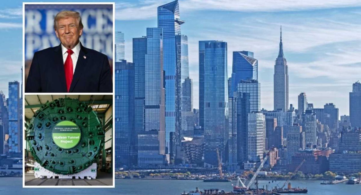 न्युयोर्क र न्यु जर्सीले हाले ट्रम्प प्रशासनविरुद्ध ‘मुद्दा’: १६ अर्ब डलर रोक्का हुँदा सुरुङ निर्माण संकटमा