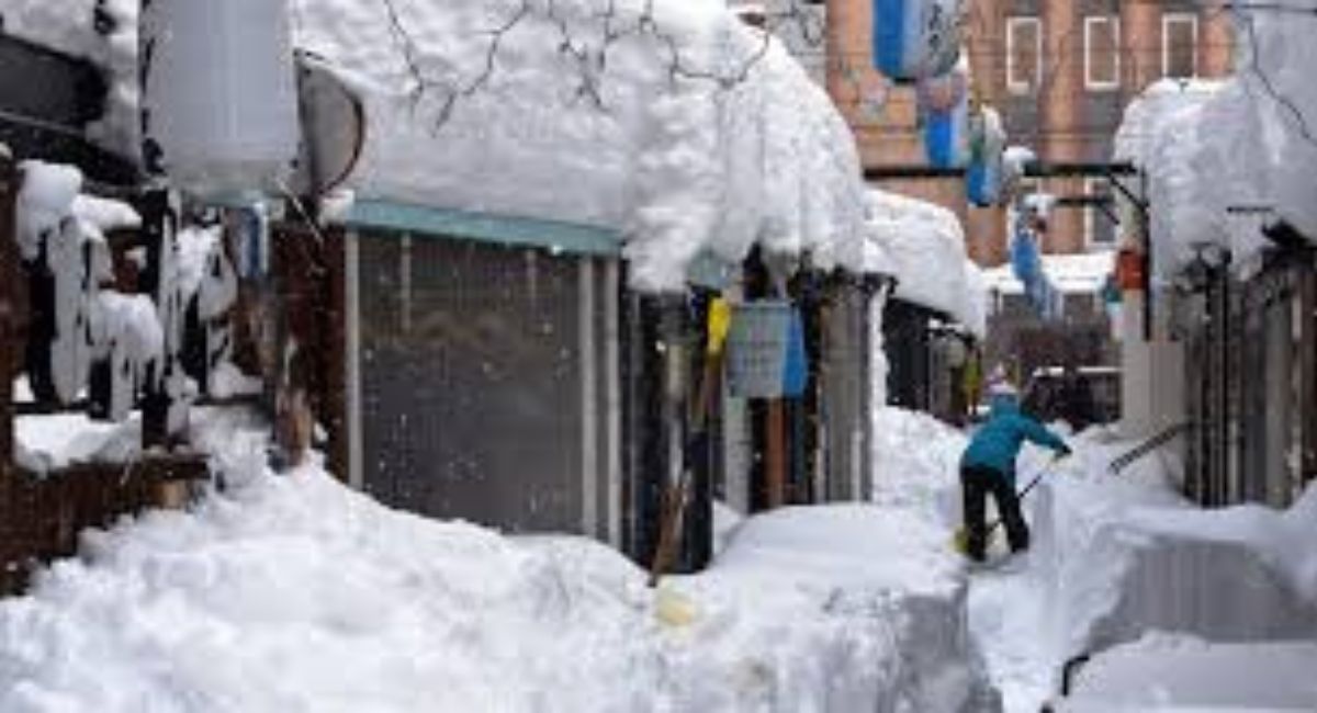 जापानमा भारी हिमपात, ४६ जनाको मृत्यु