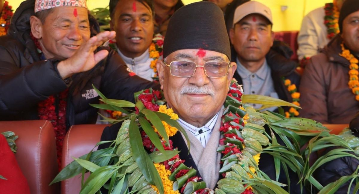 रुकुम पूर्वबाट प्रचण्ड भारी मतान्तरले विजयी