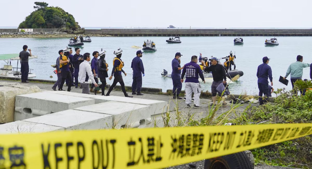 जापानको ओकिनावामा दुई डुंगा पल्टिँदा एक विद्यार्थी र चालकको मृत्यु