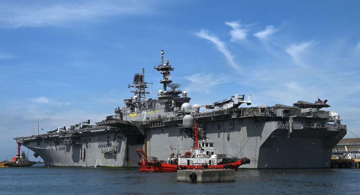 हजारौँ सैनिकसहितको अमेरिकी युद्धपोत मध्यपूर्व जाँदै, सिंगापुर नजिक पुग्यो