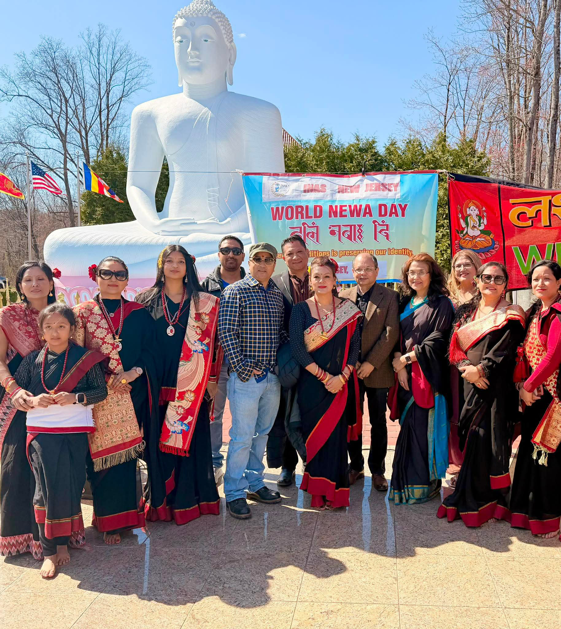 बुद्ध स्तुपा उद्घाटन