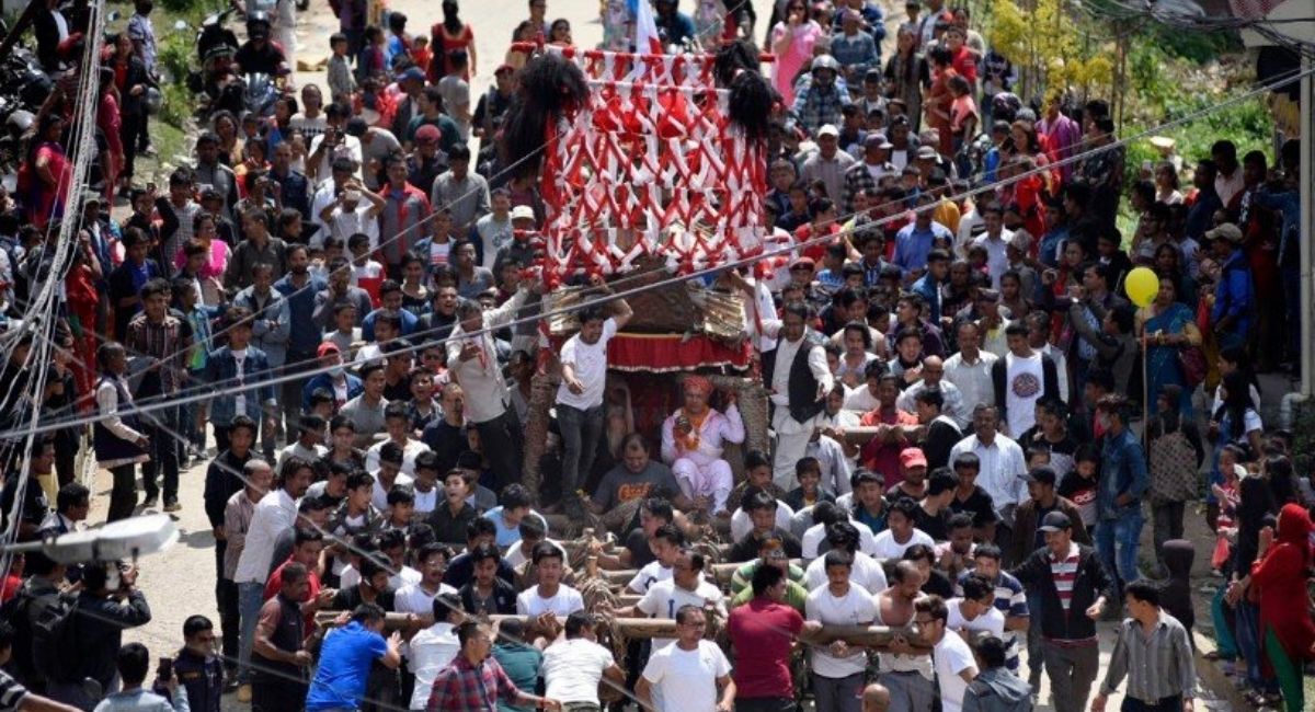 बनेपामा ऐतिहासिक चण्डेश्वरी जात्रा सम्पन्न