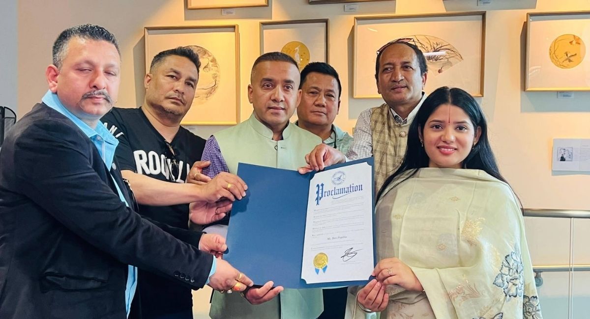 न्यूयोर्कको सफोल्क काउन्टीद्वारा नेपाली चेली देवी प्रतिभा सम्मानित