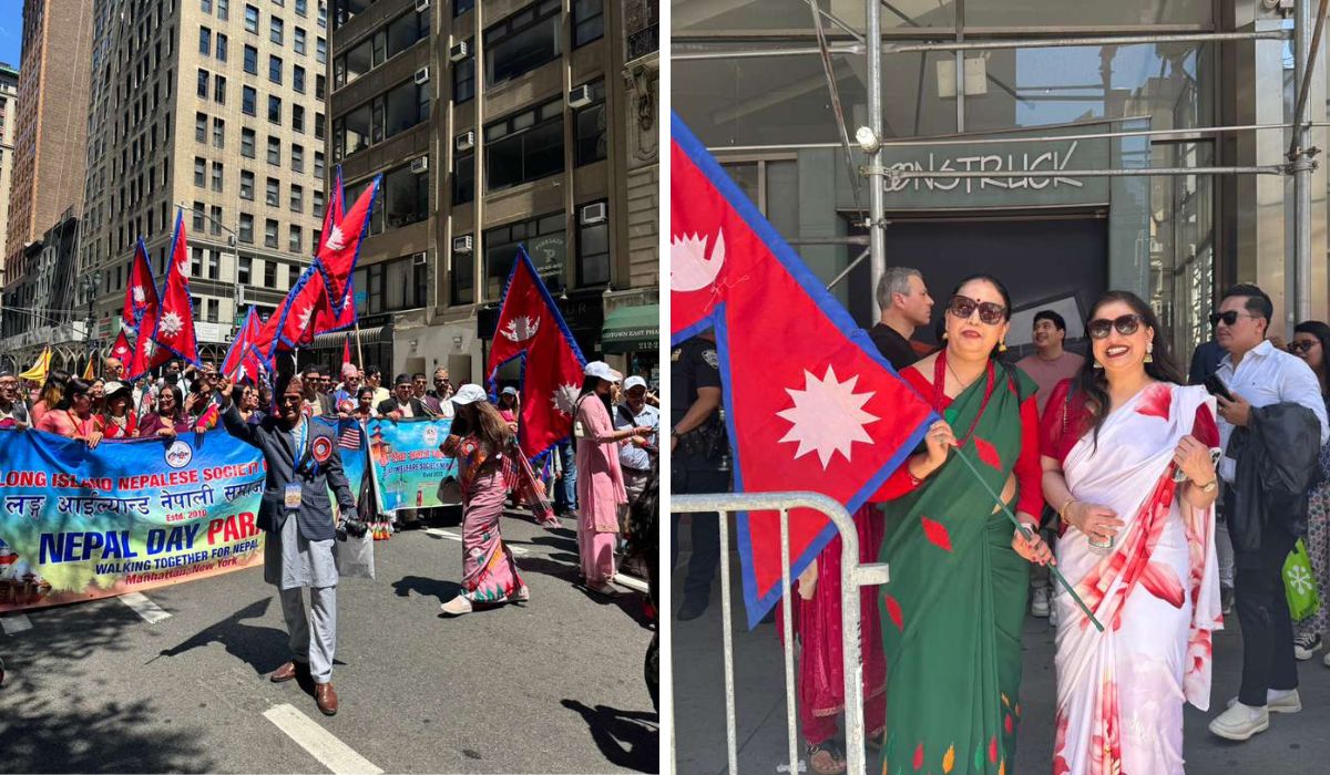 न्युयोर्कमा भव्य ‘नेपाल डे परेड’ सम्पन्न, सडकमै झल्कियो नेपाली संस्कृति