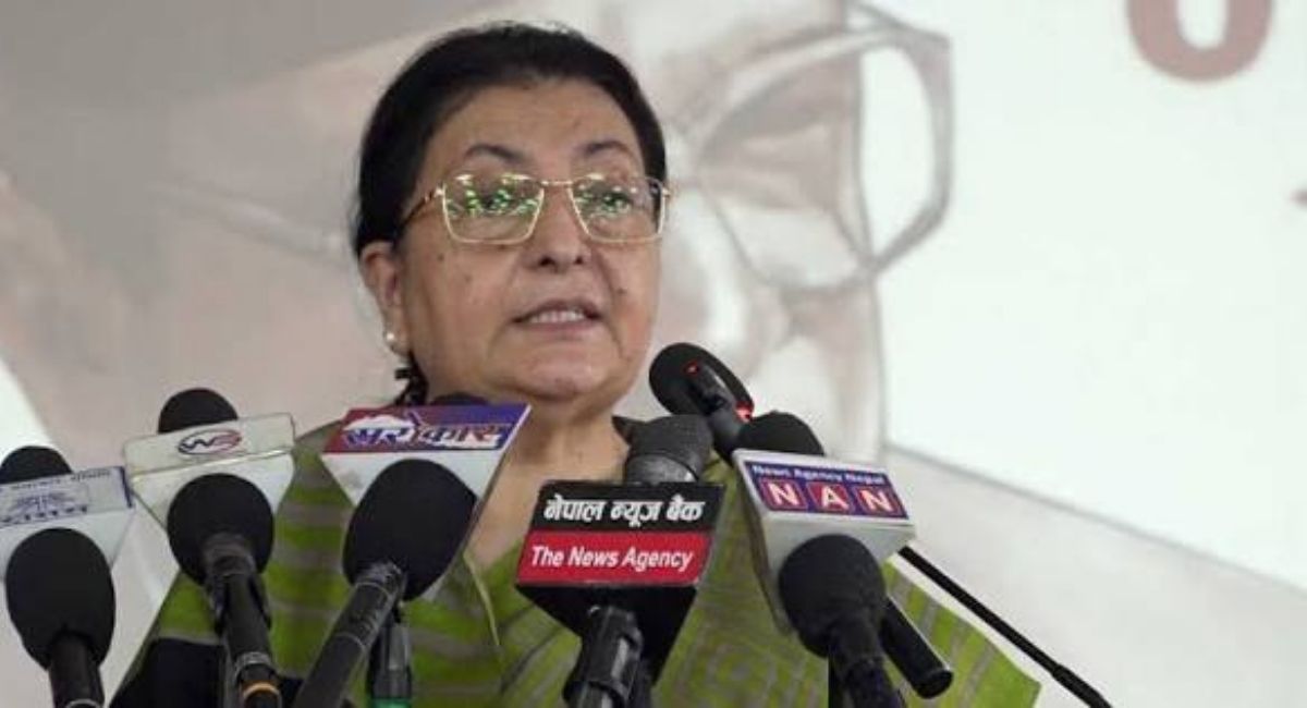नेपालको स्वतन्त्र अस्तित्व जोगाउन जंगबहादुरबाट सिक्नुपर्छ : पूर्वराष्ट्रपति भण्डारी