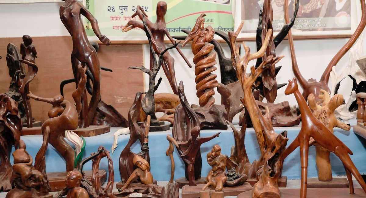 सिन्धुलीमा खेर गएका जराबाट बनेका ३०० कलाकृतिको सङ्ग्रहालय