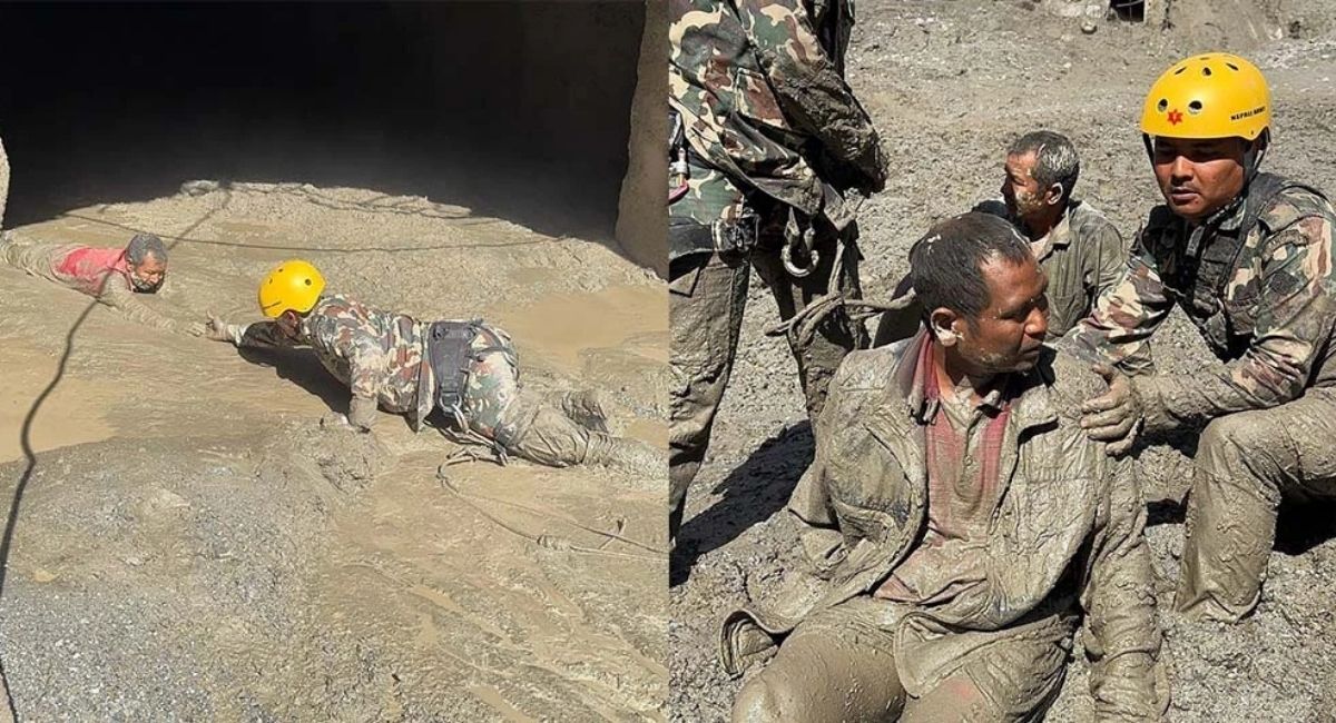 भोटेकोसी बाढीः १० हजारभन्दा बढीको उद्धार, ४ हजार अझै बेपत्ता