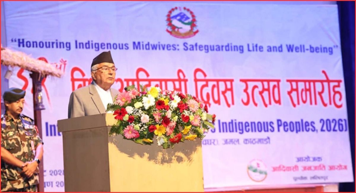 आदिवासी जनजातिको पहिचान र संस्कृति नेपालको राष्ट्रिय गौरव : राष्ट्रपति