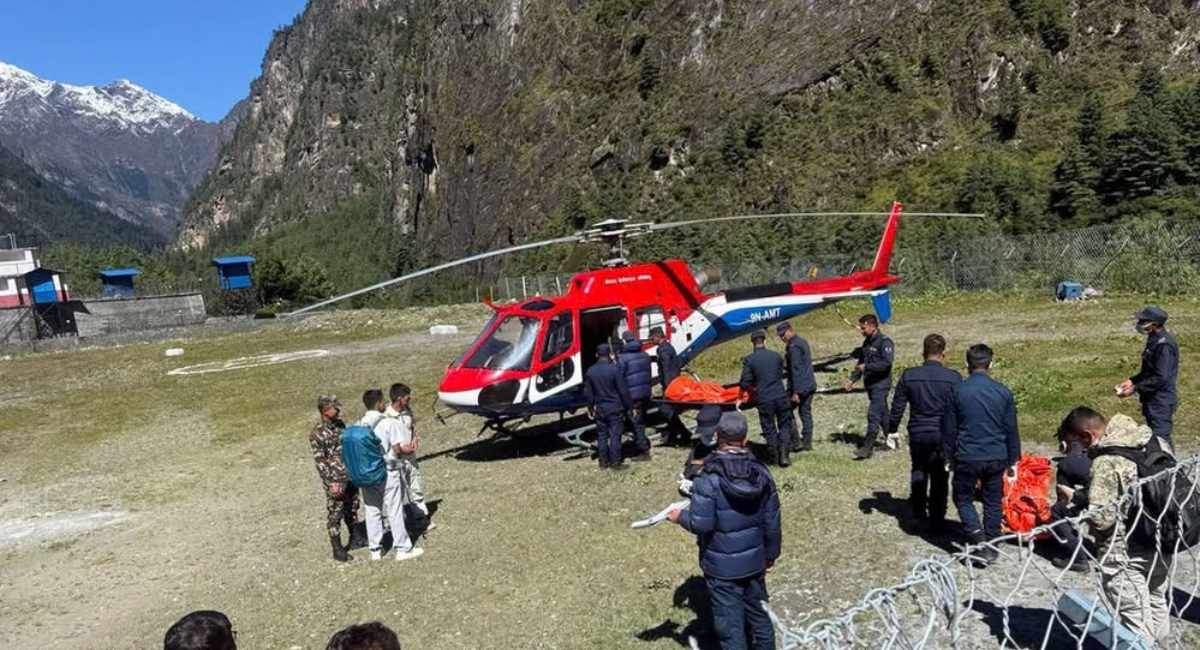 हिमलुङ हिमपहिरो: ४ को मृत्यु, ११ सकुशल, १२ अझै बेपत्ता