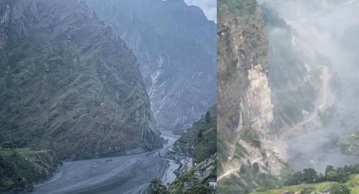 बूढीगण्डकीमा लेदोसहितको बाढी, केही घर बगाएको आशंका